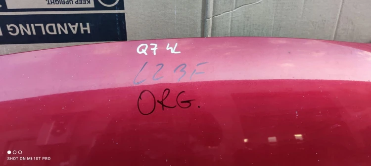 MASKA POKRYWA SILNIKA AUDI Q7 4L ORYGINAŁ LZ3F