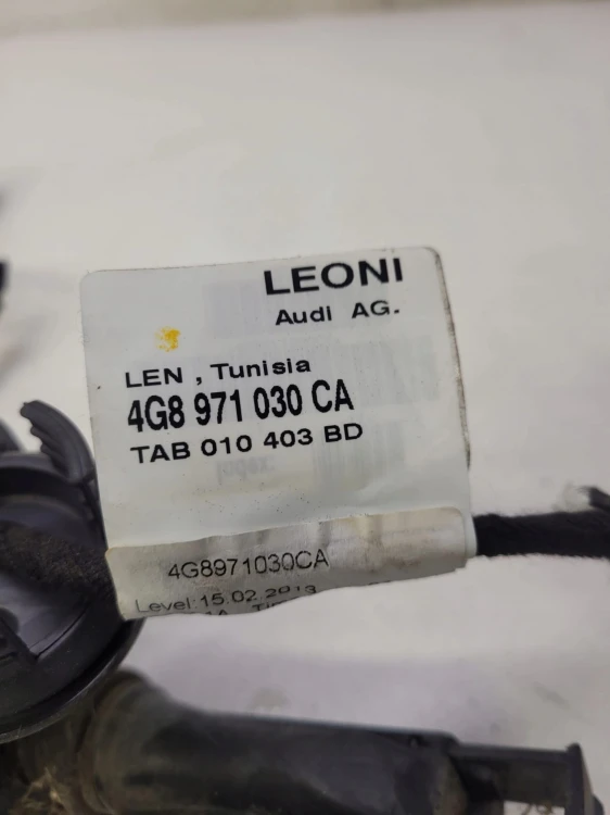 WIĄZKA DRZWI PRAWY PRZÓD AUDI A7 4G 4G8971030CA