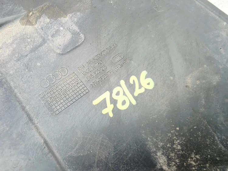 OSŁONA PODŁOGI PŁYTA PRAWY TYŁ AUDI A5 8W SPORTBACK 8W8825216 78/26