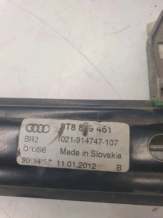 MECHANIZM SZYBY LEWY TYŁ AUDI A5 8T8 8T8839461
