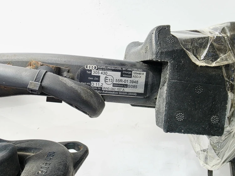 HAK HOLOWNICZY SKŁADANY WESTFAILA + MODUŁ AUDI A4 B9 8W0092157A KOMPLET