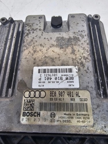 STEROWNIK KOMPUTER SILNIKA AUDI A4 B7 3.0 TDI 8E0907401AL 8E0910401P