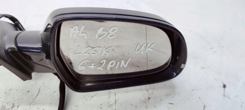 LUSTERKO PRAWE AUDI A4 B8 LIFT LZ5A 6+2 PIN UK