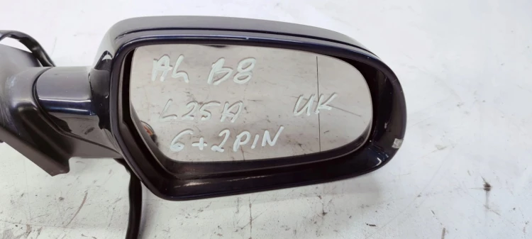 LUSTERKO PRAWE AUDI A4 B8 LIFT LZ5A 6+2 PIN UK