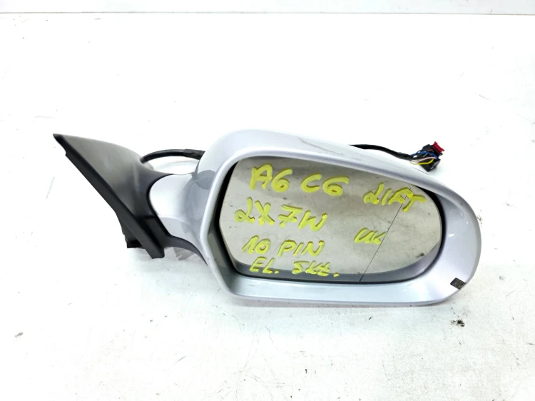 LUSTERKO ZEWNĘTRZNE PRAWE EL. SKŁADANE AUDI A6 C6 LIFT LX7W 10 PIN UK