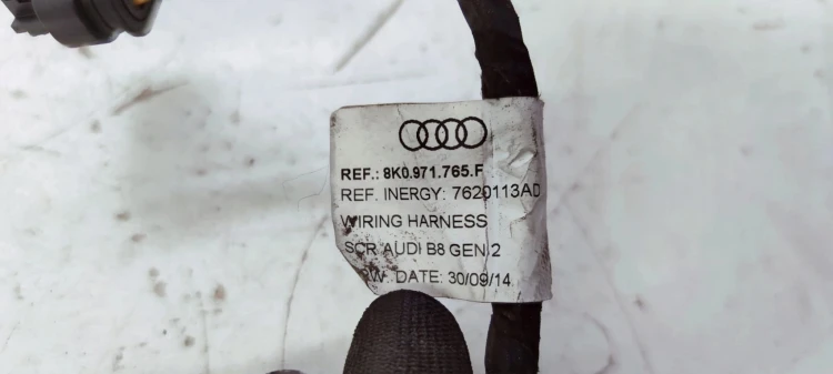 WIĄZKA ADBLU AUDI A4 B8 A5 8T 8K0971765F