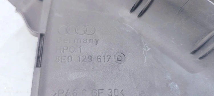 DOLOT WLOT POWIETRZA AUDI A4 B7 8E0129617D
