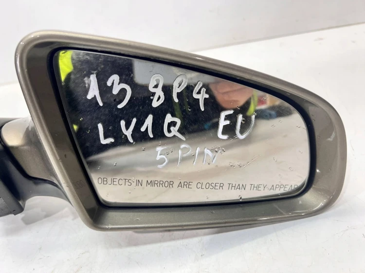 LUSTERKO ZEWNĘTRZNE PRAWE AUDI A3 8P SPORTBACK 8P4 LY1Q 5 PIN EU