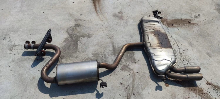 TŁUMIK WYDECH AUDI A3 8P VW SEAT SKODA 1K0253411BK