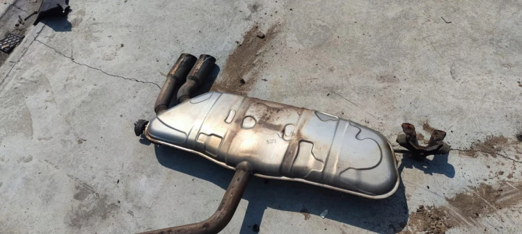 TŁUMIK WYDECH AUDI A3 8P VW SEAT SKODA 1K0253411BK