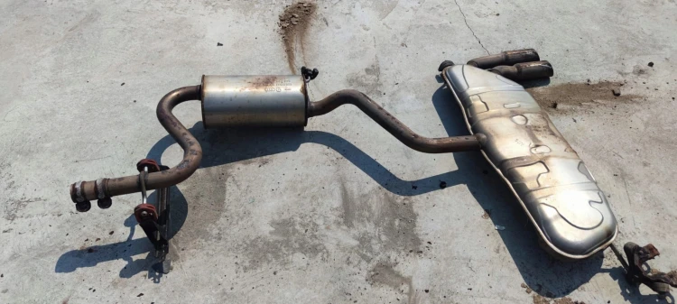 TŁUMIK WYDECH AUDI A3 8P VW SEAT SKODA 1K0253411BK