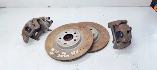 ZACISK HAMULCOWY TYŁ KOMPLET AUDI A6 C7 A7 330 MM