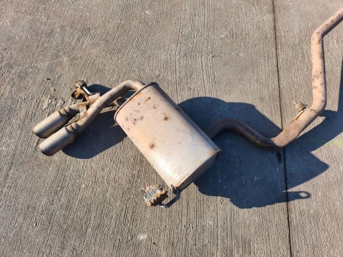 TŁUMIK WYDECH AUDI A3 8V VOLKSWAGEN SEAT SKODA 5N0120A 5N0253611C