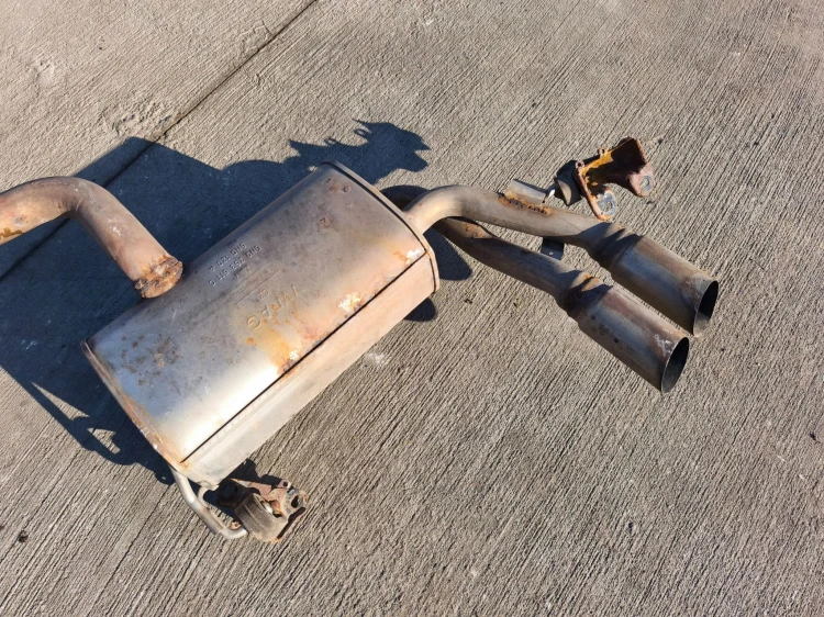 TŁUMIK WYDECH AUDI A3 8V VOLKSWAGEN SEAT SKODA 5N0120A 5N0253611C
