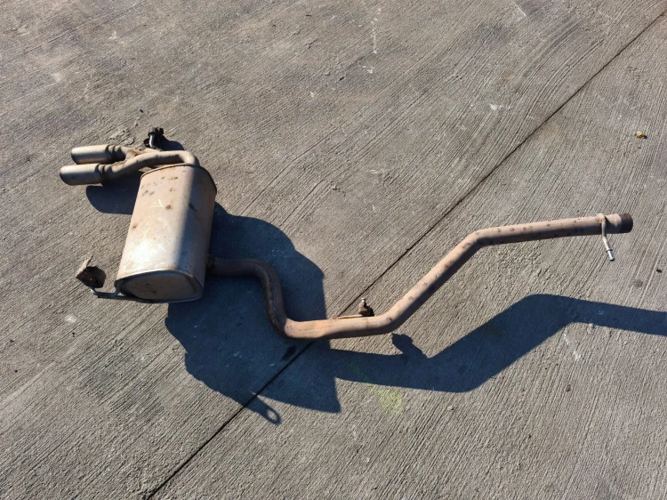TŁUMIK WYDECH AUDI A3 8V VOLKSWAGEN SEAT SKODA 5N0120A 5N0253611C