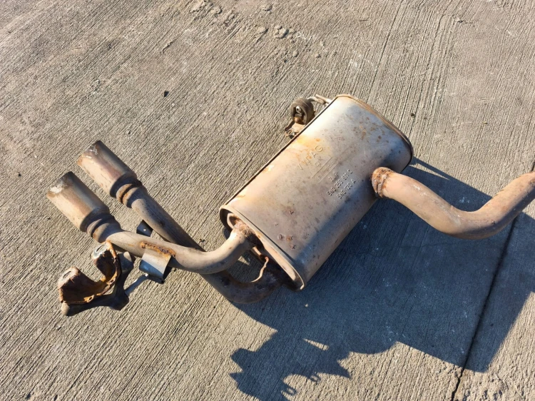 TŁUMIK WYDECH AUDI A3 8V VOLKSWAGEN SEAT SKODA 5N0120A 5N0253611C