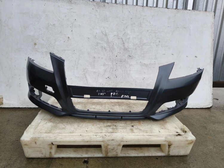 ZDERZAK PRZÓD AUDI A3 8P LIFT 2008-2012 PDC ,,NOWY,,