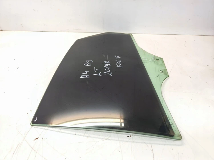 SZYBA BOCZNA DRZWI LEWY TYŁ AUDI A4 B9 SEDAN 8W5845205 2019R FOLIA