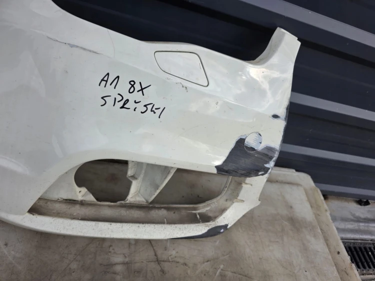 ZDERZAK NAROŻNIK PRAWY PRZÓD AUDI A1 8X SPRYSK ORYGINAL !!!
