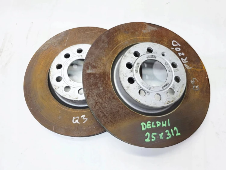 TARCZA TARCZE HAMULCOWE PRZÓD AUDI Q3 8U 2.0 TDI DELPHI 25MM X 312MM