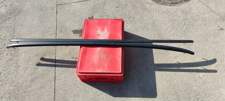 RELING DACHOWY CZARNY MAT KOMPLET AUDI A6 C6 1P9
