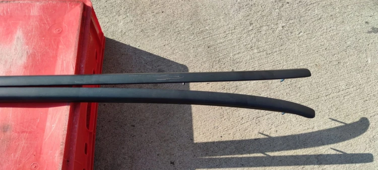 RELING DACHOWY CZARNY MAT KOMPLET AUDI A6 C6 1P9