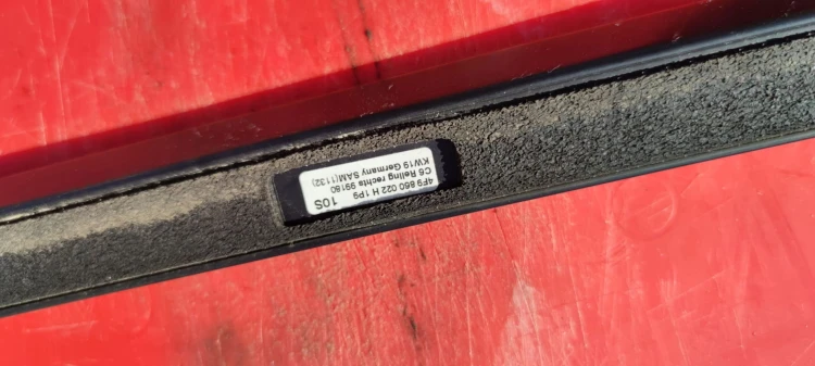RELING DACHOWY CZARNY MAT KOMPLET AUDI A6 C6 1P9