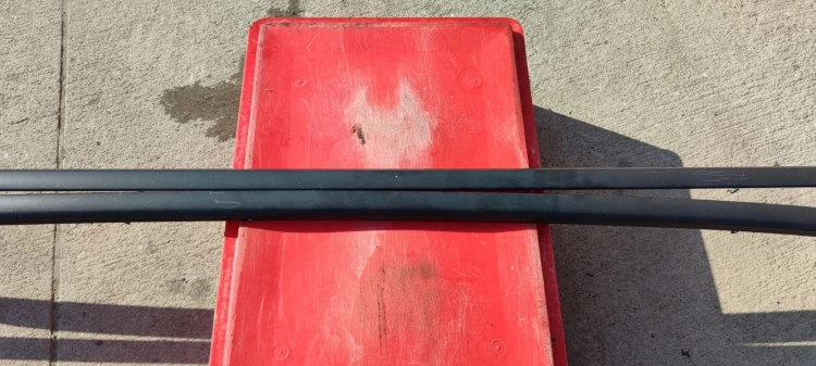 RELING DACHOWY CZARNY MAT KOMPLET AUDI A6 C6 1P9