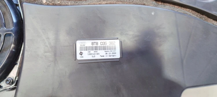 GŁOŚNIK SUBWOOFER TUBA AUDI A4 B8 ALLROAD A5 8T 8T8035382