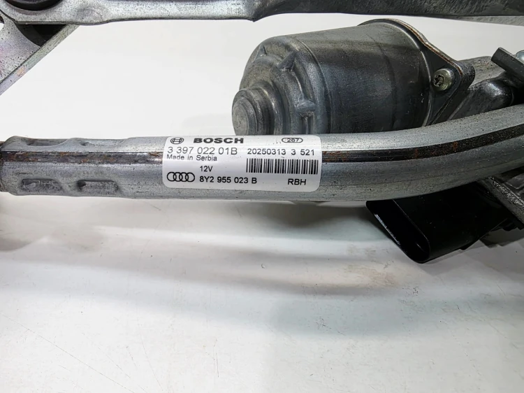 MECHANIZM SILNICZEK WYCIERACZEK PRZÓD AUDI A3 8Y 8Y2955119B 8Y2955023B