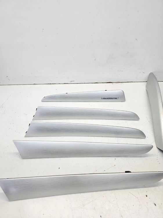 DEKOR DEKORY DRZWI TUNELU AUDI Q5 8R SZCZOTKOWANE ALUMINIUM