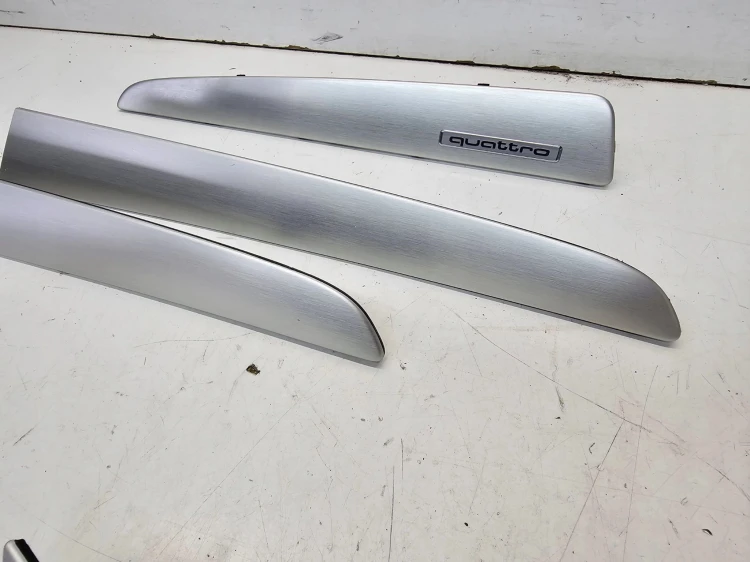 DEKOR DEKORY DRZWI TUNELU AUDI Q5 8R SZCZOTKOWANE ALUMINIUM
