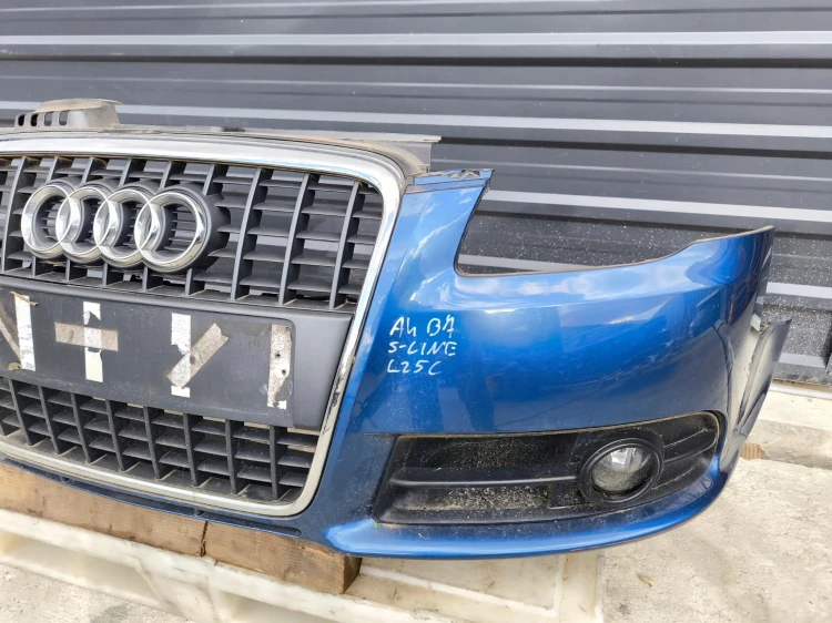 ZDERZAK PRZÓD KOMPLETNY AUDI A4 B7 S LINE LZ5C DO POPRAWEK !!!
