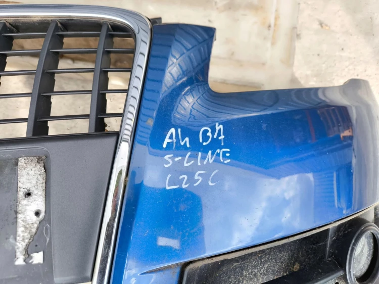 ZDERZAK PRZÓD KOMPLETNY AUDI A4 B7 S LINE LZ5C DO POPRAWEK !!!