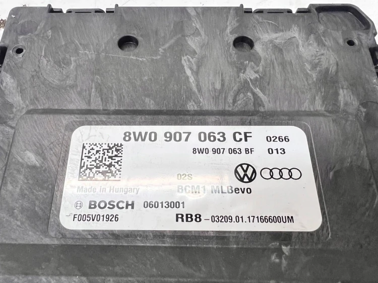 MODUŁ STEROWNIK KOMFORTU AUDI A4 B9 A5 Q5 FY 8W0907063CF