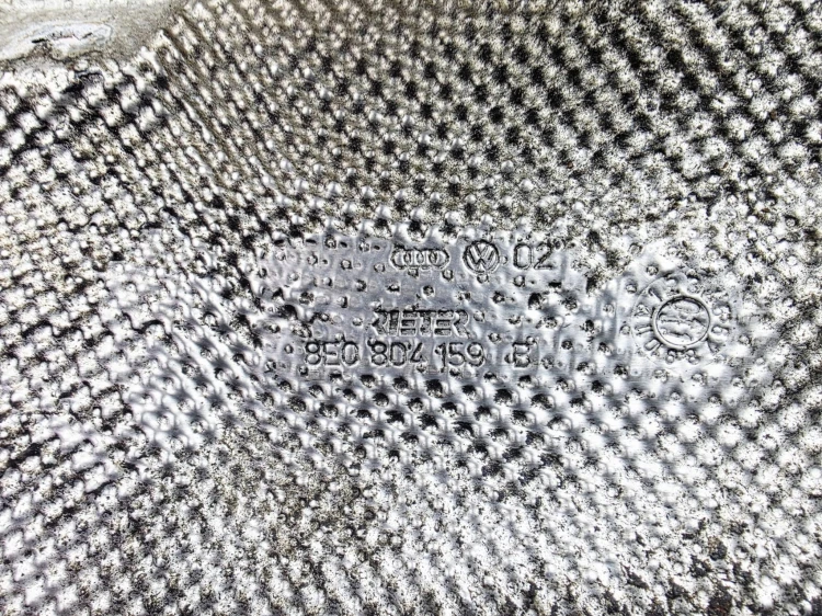 OSŁONA TERMICZNA WYDECHU AUDI A4 B6 B7 8E0804159B