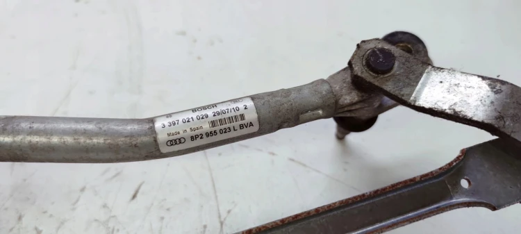 MECHANIZM WYCIERACZEK AUDI A3 8P 8P2955119F 08-12 WERSJA ANGIELSKA