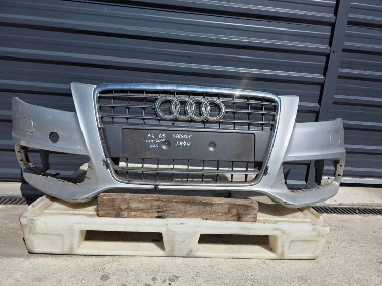 ZDERZAK PRZÓD KOMPLETNY AUDI A4 B8 SPRYSKI 2008-2011 LX7W !!!
