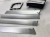 DEKOR DEKORY KOMPLET AUDI A3 8P4 SZCZOTKOWANE ALUMINIUM 1/26
