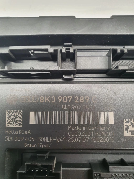 MODUŁ KOMFORTU BORDNETZ AUDI A4 A5 Q5 8K0907289C