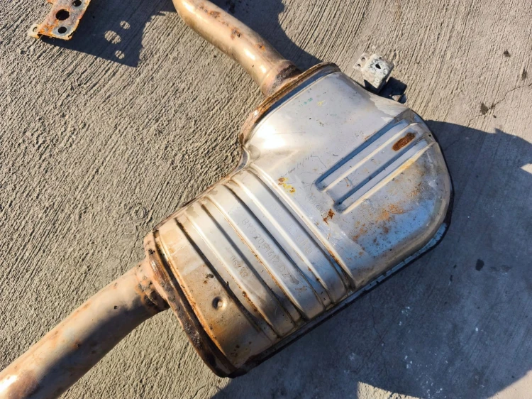 TŁUMIK WYDECH KOMPLET AUDI A4 B9 A5 8W 2.0 TDI 8W0119C 8W0253411D