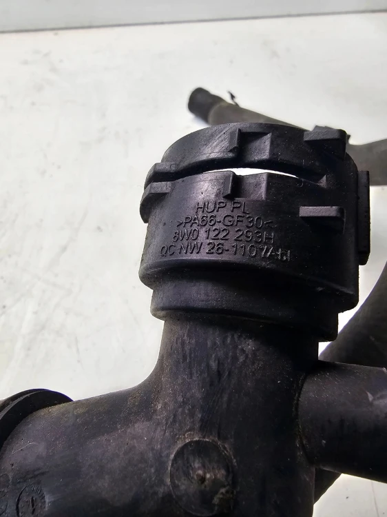 PRZEWODY RURA WODY AUDI A4 B9 8W0122293H 8W0121030K 8W0122293AE