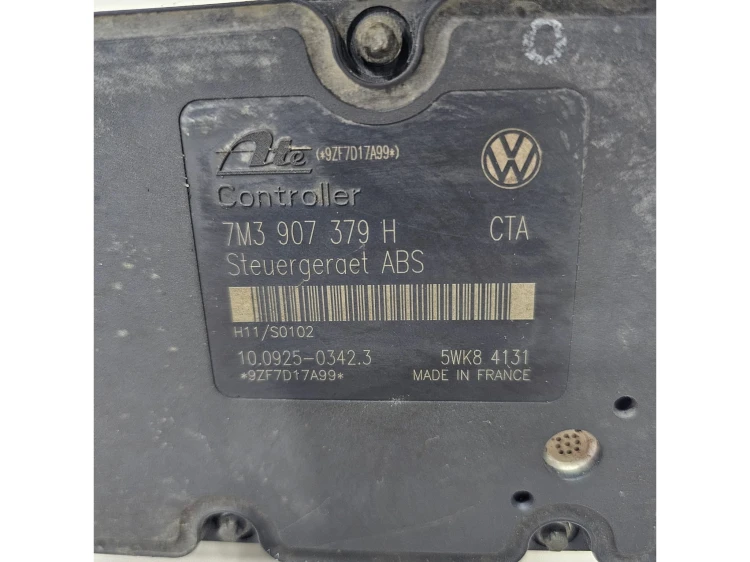POMPA + STEROWNIK ABS ESP AUDI SEAT SKODA VW SHARAN 7M3907379H