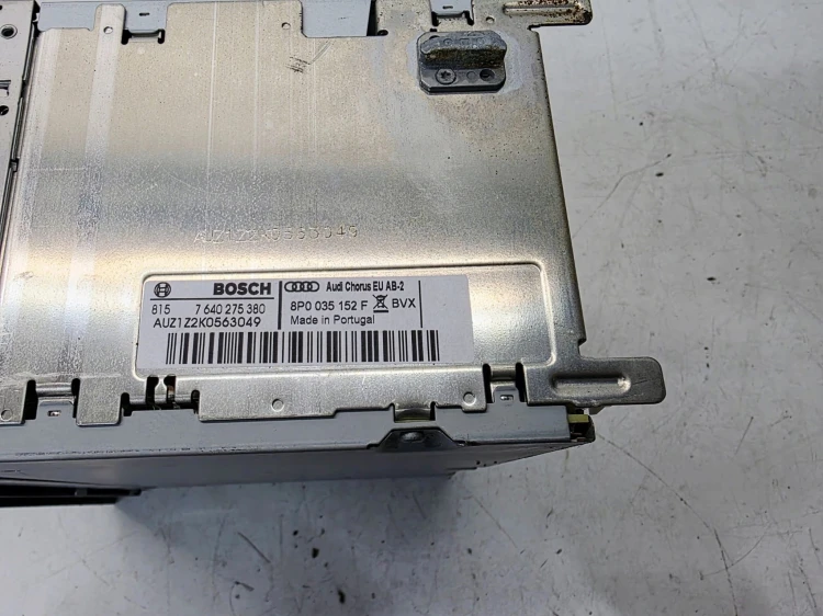 RADIO CD AUDI CHORUS AUDI A3 8P LIFT 2 DIN 8P0035152F