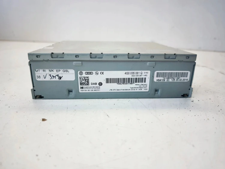 TUNER MODUŁ RADIOWY RADIA AUDI A4 B8 A5 8T Q5 8R A6 A7 LIFT 4G0035061Q
