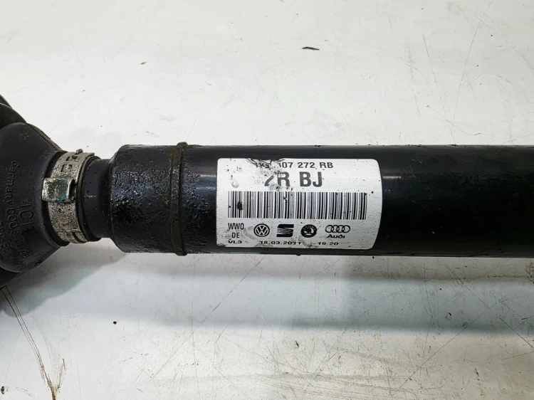 PÓŁOŚ PRAWA DŁUGA AUDI A3 8P VOLKSWAGEN SEAT SKODA 2.0 TDI 1K0407272RB