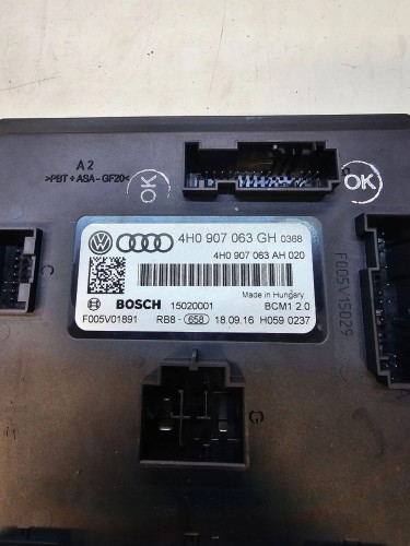 MODUŁ KOMFORTU BMC AUDI A6 C7 A7 A8 4H0907063GH