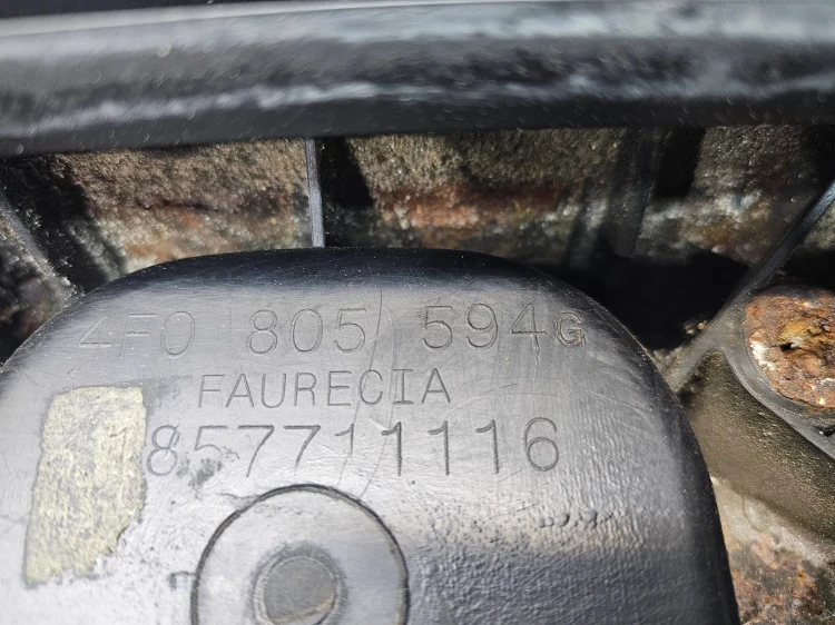 PAS PRZEDNI GOŁY AUDI A6 C6 LIFT 3.0 TFSI 4F0805594G ORYGINAŁ