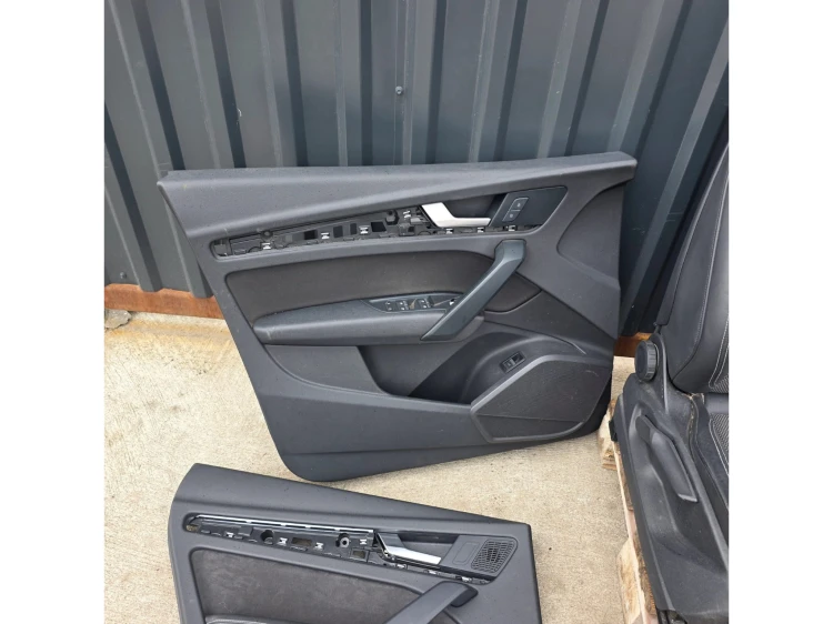 FOTEL FOTELE AUDI Q5 80A FY SKÓRA + ALCANTARA GRZANY PRZÓD EUROPA KOMPLET !