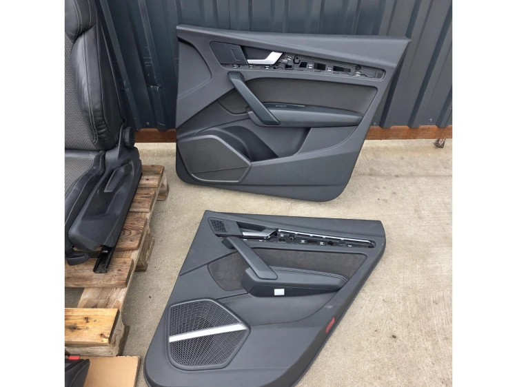 FOTEL FOTELE AUDI Q5 80A FY SKÓRA + ALCANTARA GRZANY PRZÓD EUROPA KOMPLET !